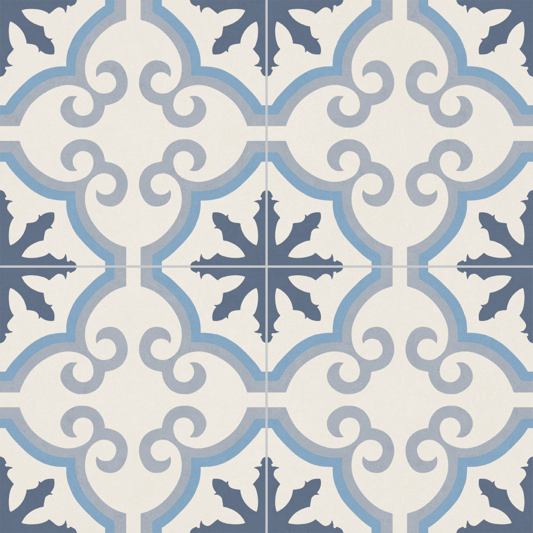 Mediterranean Galdana: Coastal-Inspired Geometric Porcelain Tile