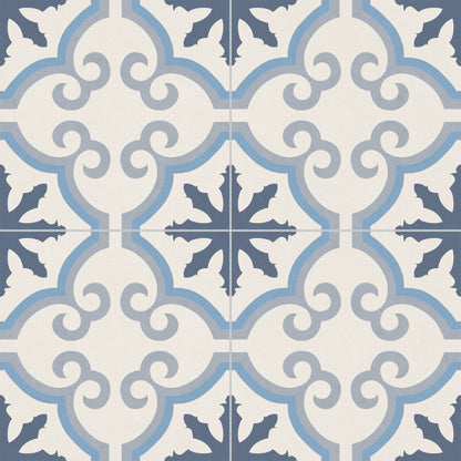 Mediterranean Galdana: Coastal-Inspired Geometric Porcelain Tile