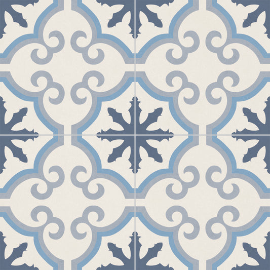 Mediterranean Galdana: Coastal-Inspired Geometric Porcelain Tile