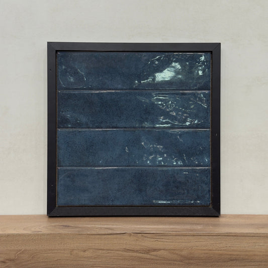 Mallorca Blue: Blue Subway Tile with a Handmade-Inspired Finish