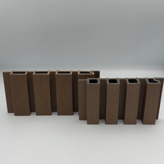 WPC Wall Panel: Dark Teak (7")
