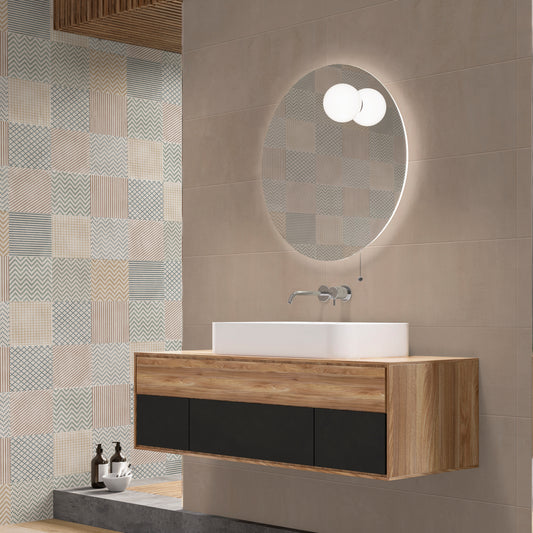 Terre Natural: Cement-Like Tile in Color Natural