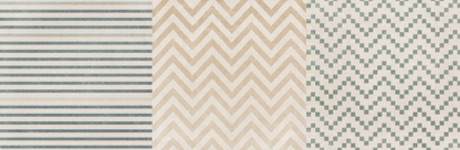 Terre Decor: Cement-Look Tile with Three Graphic Patterns