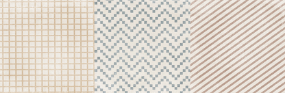 Terre Decor: Cement-Look Tile with Three Graphic Patterns